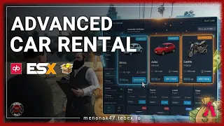 ADVANCED CAR RENTAL FIVEM QBX