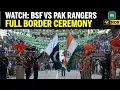 ATTARI-WAGAH BORDER FULL BEATING RETREAT CEREMONY INDIA-PAKISTAN BORDER N18G Independence Day