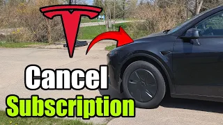 How to Cancel Subscriptions on TESLA App for FSD Premium Connectivity