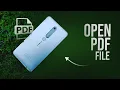 How to Open PDF File in Android tutorial