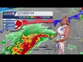 Risk of strong-severe storms later this afternoon