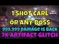 INSANE DAMAGE ARTIFACT Glitch 1 SHOT ANY BOSS One Phase Solo Argos 7x TCRASH Damage THREADLINGS