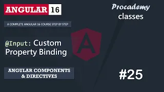 Input Custom Property Binding Angular Components Directives A Complete Angular Course