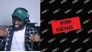 mayorkun geng freestyle reaction