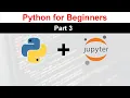 Python for beginners Part 3 jupyter notebook