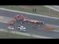 Drivers face delays after crash shuts down portion of I-55 in Darien