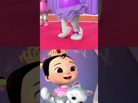CeCe’s Princess Ballerina Dance Party! Follow Along 👑✨ #shorts #cocomelon #nurseryrhymes