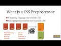 What is CSS preprocessors