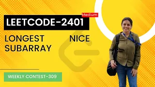 Leetcode 2401 Longest Nice Subarray Weekly Contest 2401