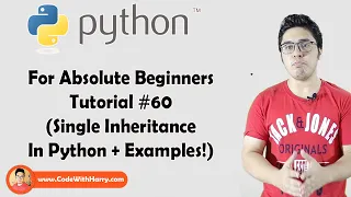Single Inheritance Python Tutorials For Absolute Beginners In Hindi