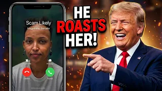 Trump Trolls Ilhan Omar - Calls Her A 'LIKELY SCAM