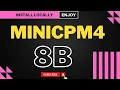 Download Lagu MINICPM4 - AI Model for End-Side Devices - Install and Test Locally