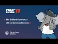 PG Day 17 Russia The Brilliant Concept a DB-centered architecture Piet de Visser PDVBV