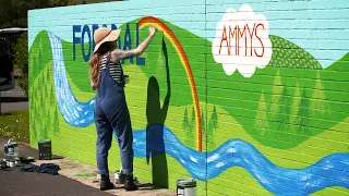 Foxdale School Mural (without children in)