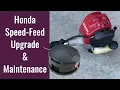 Honda String Trimmer Speed-Feed Upgrade and Oil Change