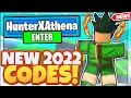 2022 ALL NEW SECRET OP CODES In Roblox Hunter x Athena