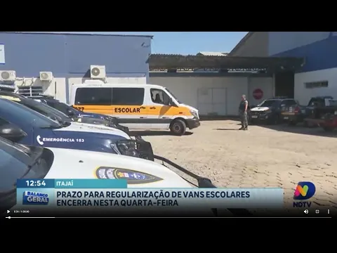Termina o prazo para regularização de transporte de vans escolares