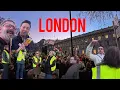 Huge Christian Gathering in London | Tiny Protest Tried it's Best!
