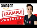 Amazon Leadership Principles OWNERSHIP Questions Example Answer Ex - Amazon Leader