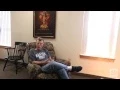 Stephen King talks about kids family during an interview with the Bangor Daily News