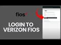 How to Login to Verizon Fios 2024
