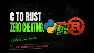 We Rewrote a Python Library in Rust Without Cheating Port Mortem 2026