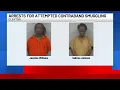 Arrests for attempted contraband smuggling at Alabama prison