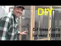 Amazing DIY Cat for under 150 00 stray Cat and Kittens found a home
