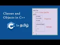 Classes and Objects in C Introduction to Object Oriented Programming C in Tamil
