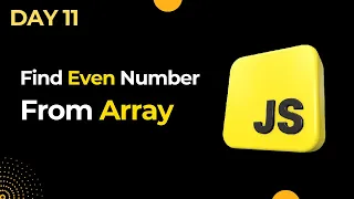 Basic JavaScript Challenges Day 11 Print Even Number