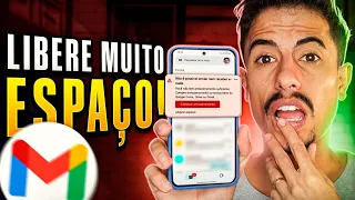 Como LIBERAR MUITO ESPAÇO do GMAIL pelo CELULAR!