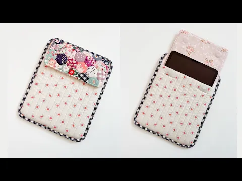 Download MP3 How to sew a Quilted iPad Case | Sew In Magnetic Snap | Beginner Sewing