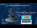 Java Tutorial Hindi Java Reserved Words Explained Must-Know for Beginners