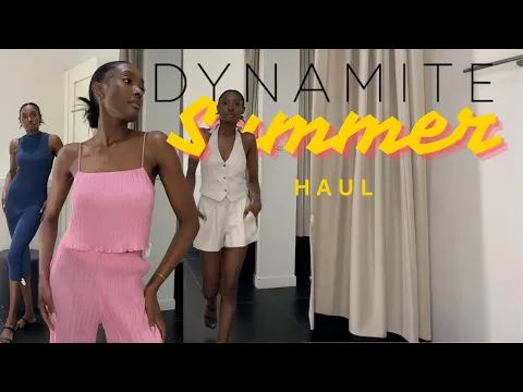 Download MP3 SUMMER TRY ON HAUL 2024 | Dynamite Clothing