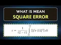 What is Mean Square Error Learn Signals and Systems ECE EEE Engineering