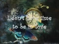 Priscilla Ahn ~ I  Don't Have Time To Be In Love (with lyrics)