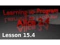 Alice Tutorial 2 4 Lesson 15 4 - Sounds in Class Level Methods 2 of 2