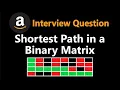 Shortest Path in a Binary Matrix - Leetcode 1091