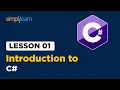 Lesson - 1 Introduction to C Simplilearn
