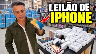 MAIOR LEILÃO de IPHONE, IPAD, MACBOOK, SMARTWATCHT e AIRPOD … tudo DA APPLE ! TUDO LEILAO