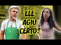 Lagu Garçom retirou o prato da cliente antes dela terminar de comer!