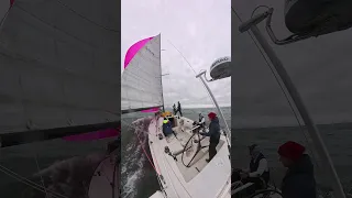 17 Knot Liveaboards 😳🤣 #ourladydefiant #yachtracing  #sailing#