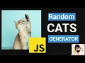 47 Random Cat or Dog Image Generator Using HTML CSS JAVASCRIPT REST API