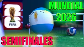 Mundial 2026 - SEMIFINALES - Countryballs 3D