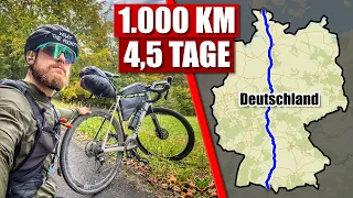 1,000km by bike through Germany - Ultra Bikepacking - The Movie