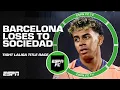 Lagu Real Sociedad vs. Barcelona REACTION 🍿 'That was a quality football match!' - Craig Burley | ESPN FC