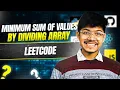 3117 Minimum Sum of Values by Dividing Array DP Math Probabitly Bit Manipulation AND