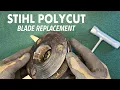 How to Replace Blades on a STIHL Poly-Cut Trimmer Head