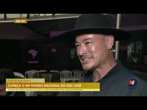 CTG os Praianos: começa o 49º rodeio nacional em São José