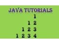 Number Pattern in Java